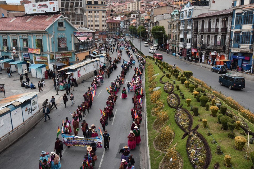 una_maleta_de_pulgas_bolivia_la paz_ manifestacion